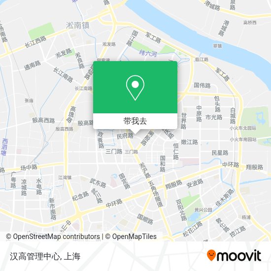 汉高管理中心地图