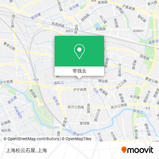 上海松云石屋地图