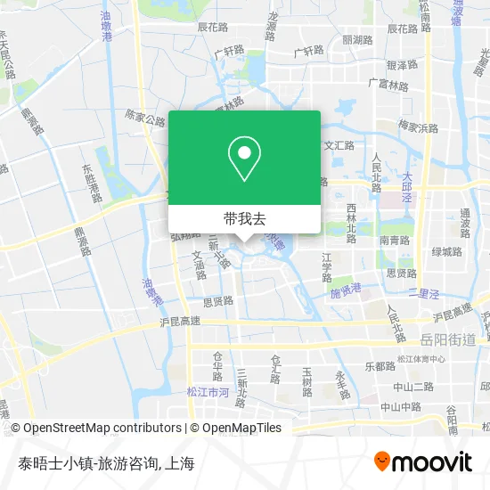 泰晤士小镇-旅游咨询地图