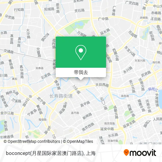 boconcept(月星国际家居澳门路店)地图