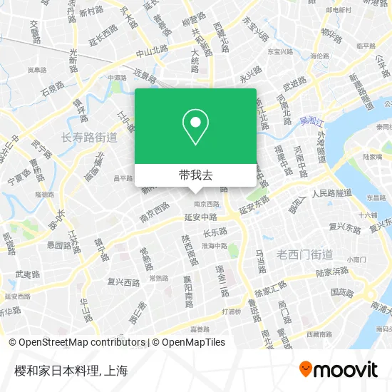 樱和家日本料理地图
