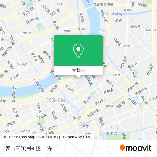 罗山三(1)村-6幢地图