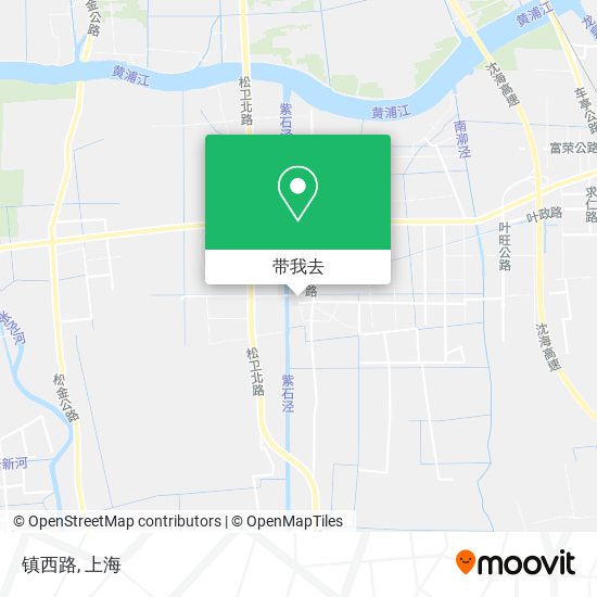 镇西路地图