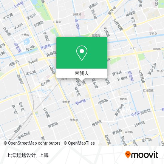 上海超越设计地图