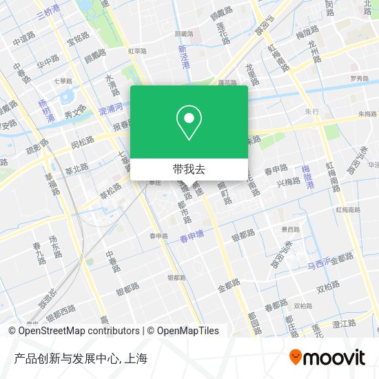产品创新与发展中心地图