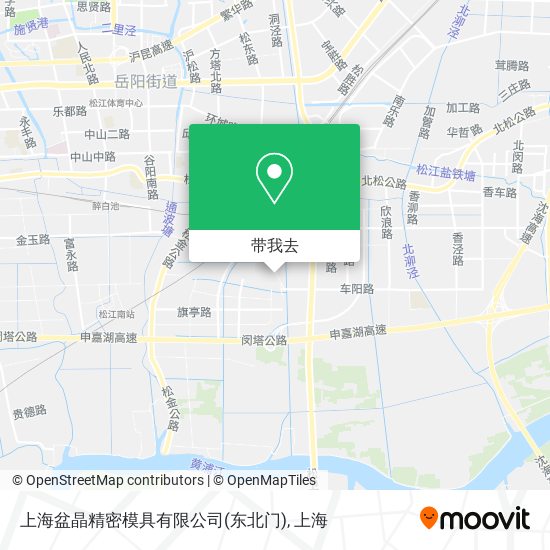 上海盆晶精密模具有限公司(东北门)地图
