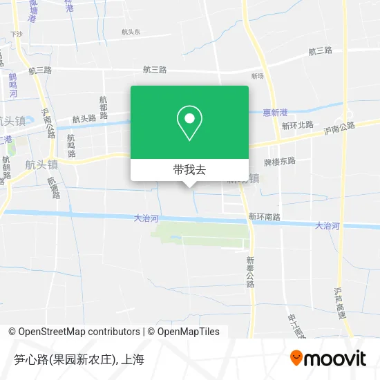 笋心路(果园新农庄)地图