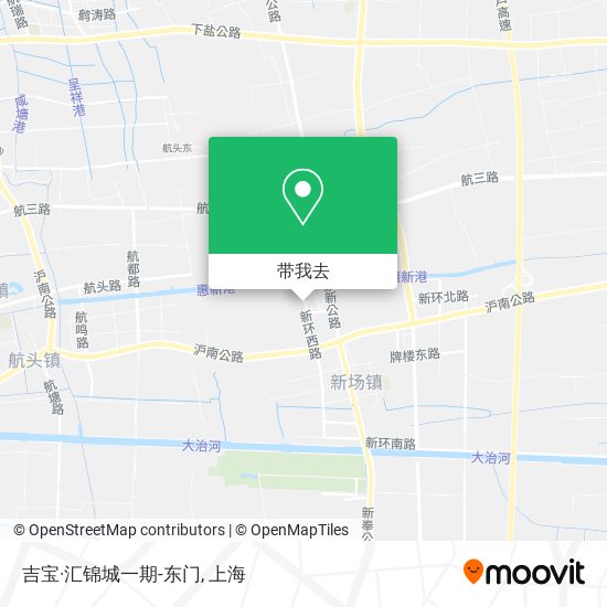 吉宝·汇锦城一期-东门地图