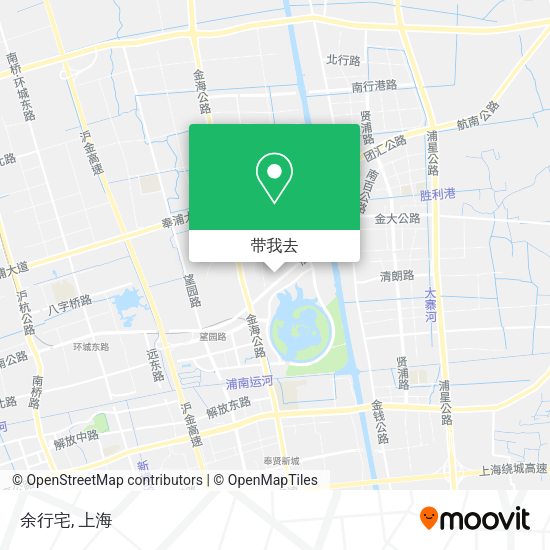 余行宅地图