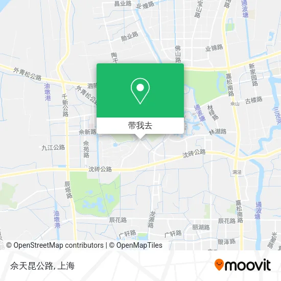 佘天昆公路地图