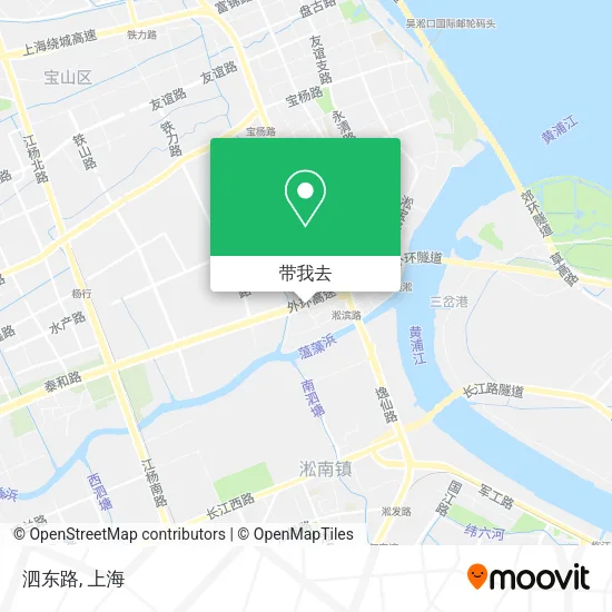 泗东路地图