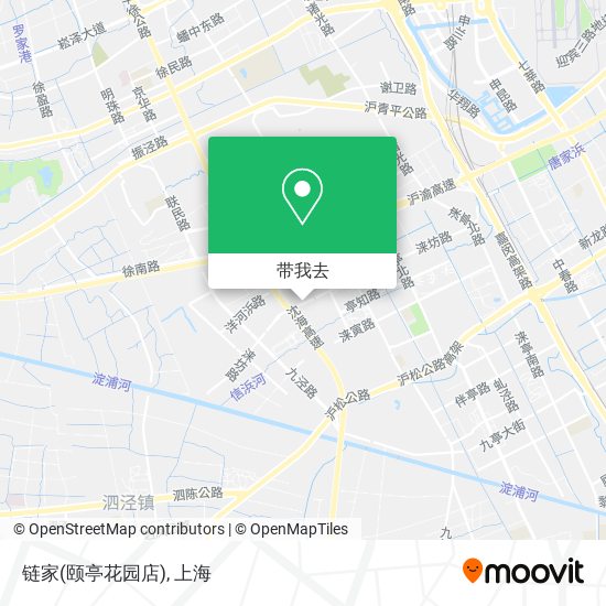 链家(颐亭花园店)地图