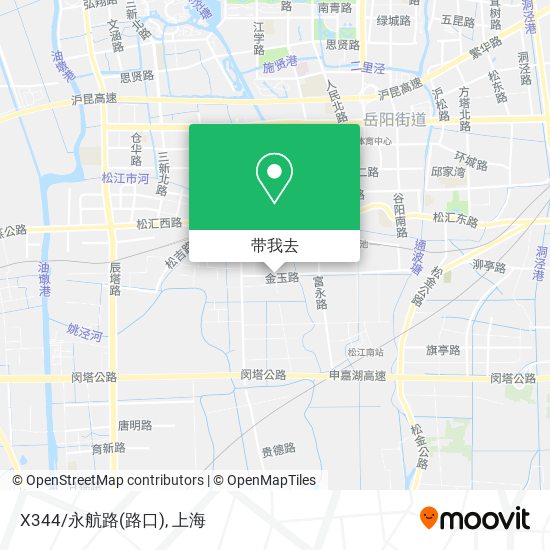 X344/永航路(路口)地图