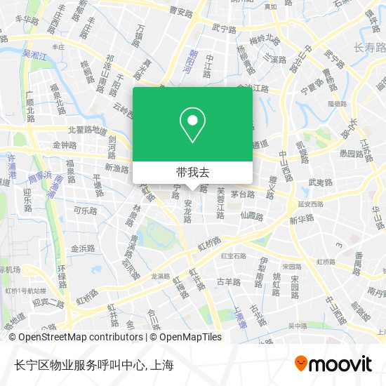 长宁区物业服务呼叫中心地图
