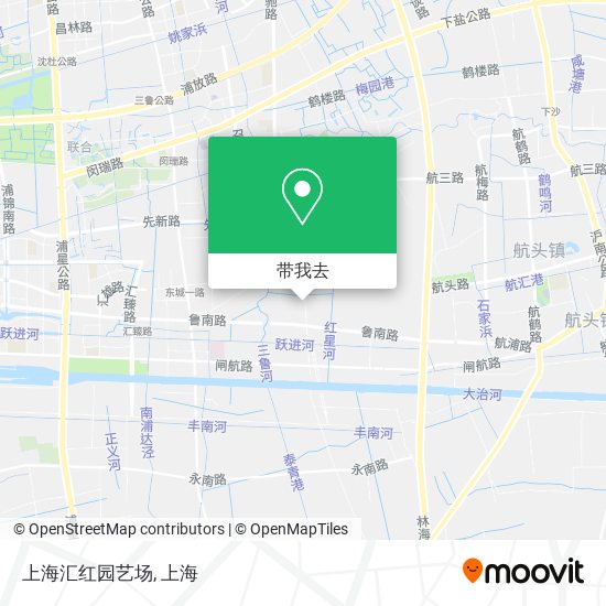 上海汇红园艺场地图