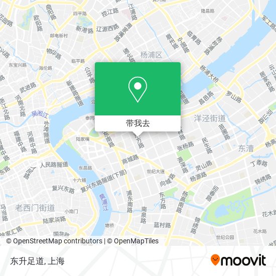 东升足道地图