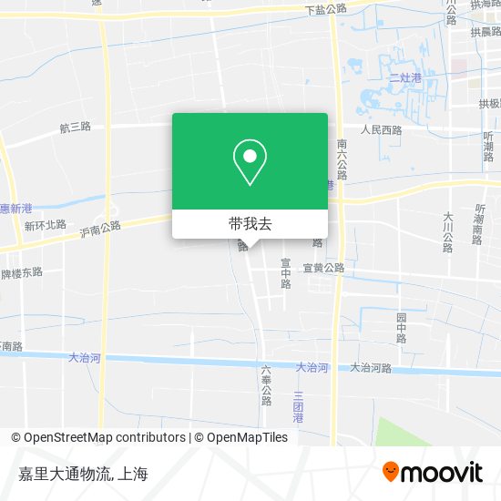 嘉里大通物流地图