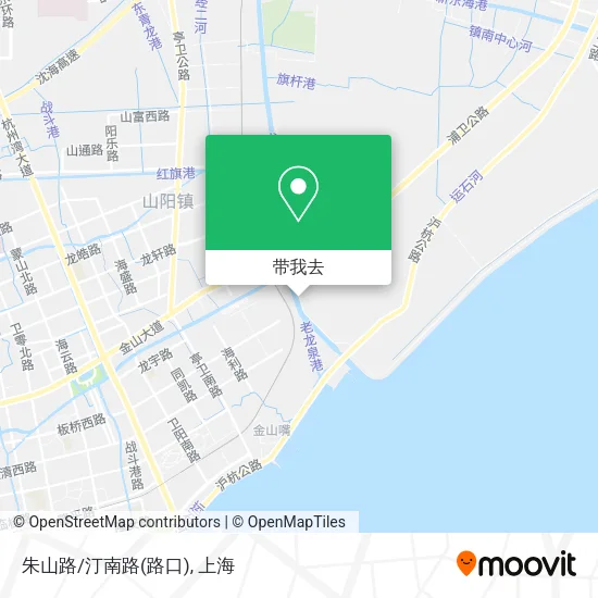 朱山路/汀南路(路口)地图