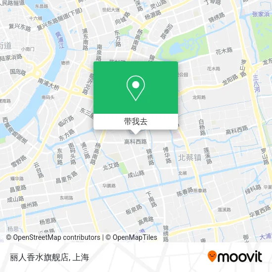 丽人香水旗舰店地图