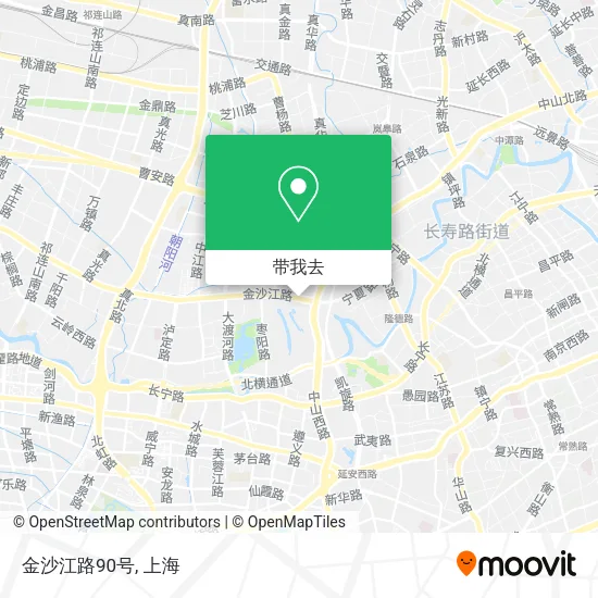 金沙江路90号地图
