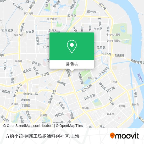 方糖小镇-创新工场杨浦科创社区地图