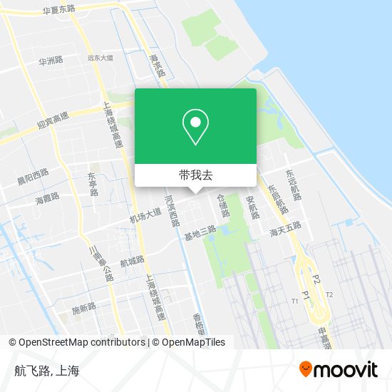 航飞路地图