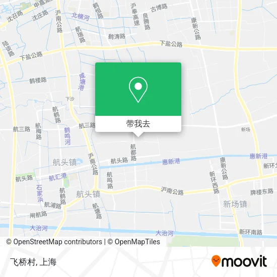 飞桥村地图