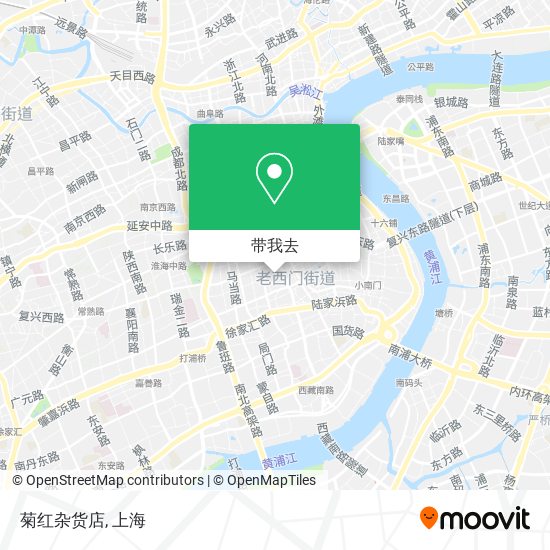 菊红杂货店地图