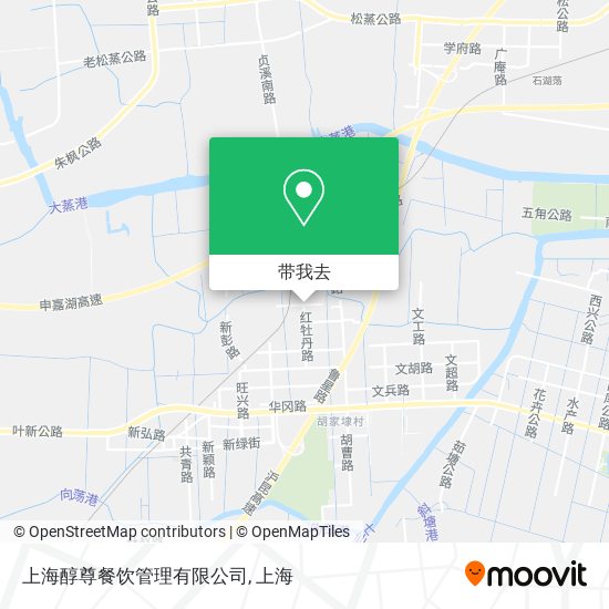 上海醇尊餐饮管理有限公司地图