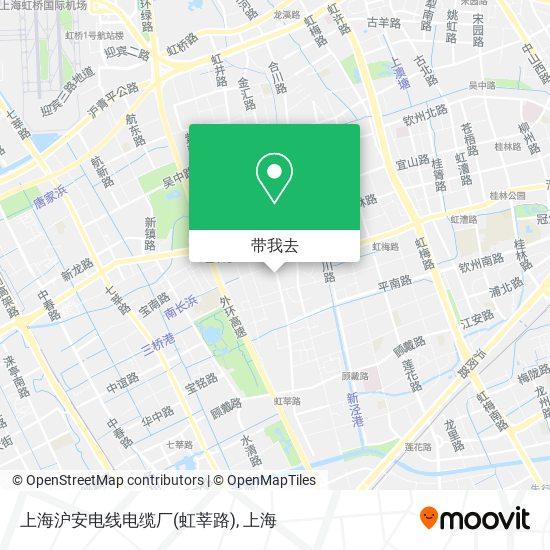 上海沪安电线电缆厂(虹莘路)地图