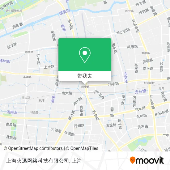 上海火迅网络科技有限公司地图