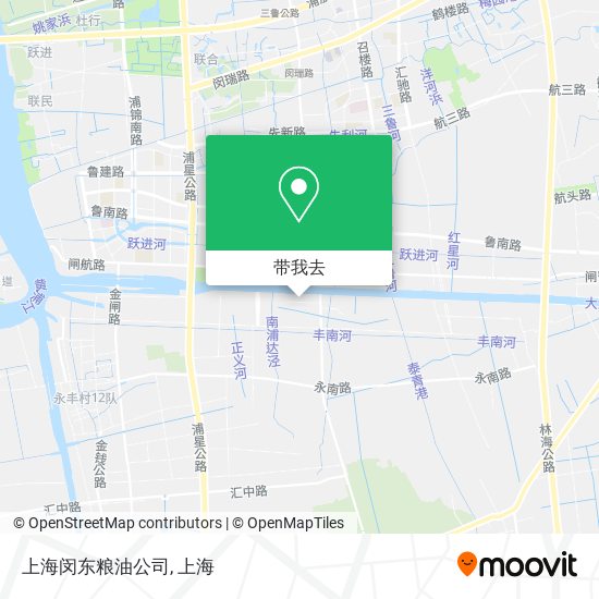 上海闵东粮油公司地图