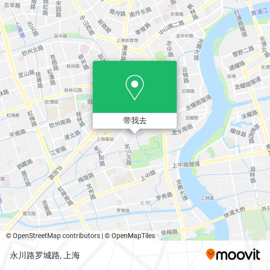 永川路罗城路地图