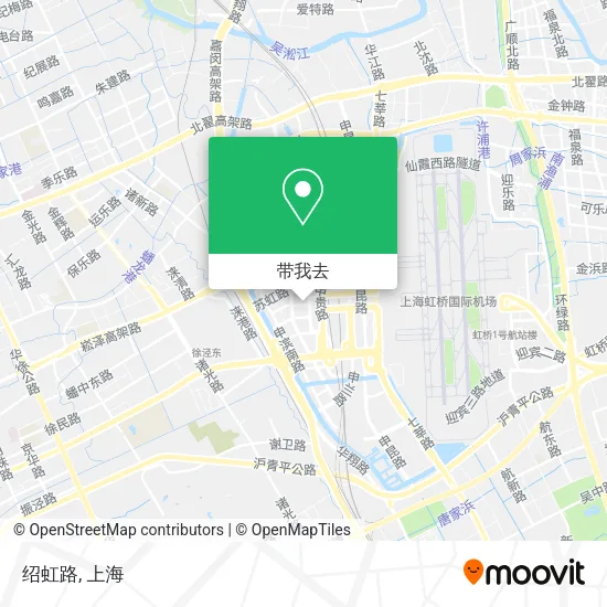 绍虹路地图