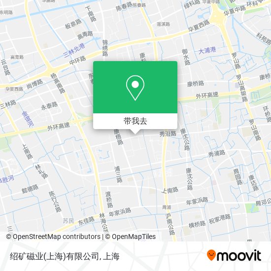 绍矿磁业(上海)有限公司地图