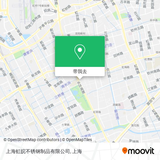 上海虹皖不锈钢制品有限公司地图