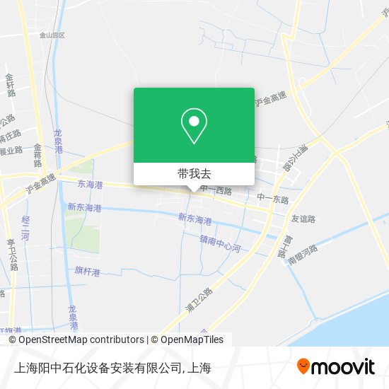 上海阳中石化设备安装有限公司地图