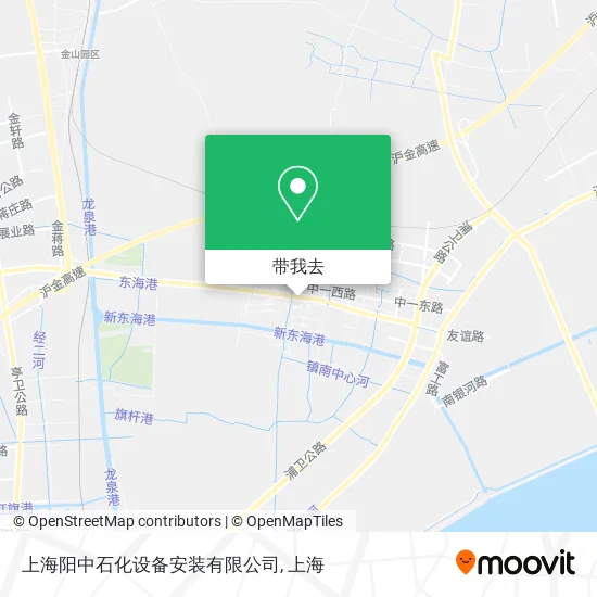 上海阳中石化设备安装有限公司地图