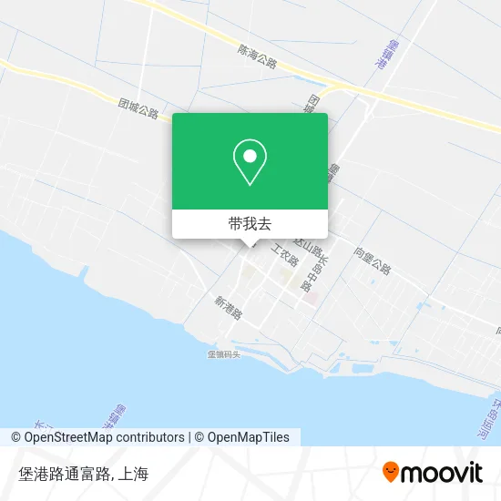堡港路通富路地图