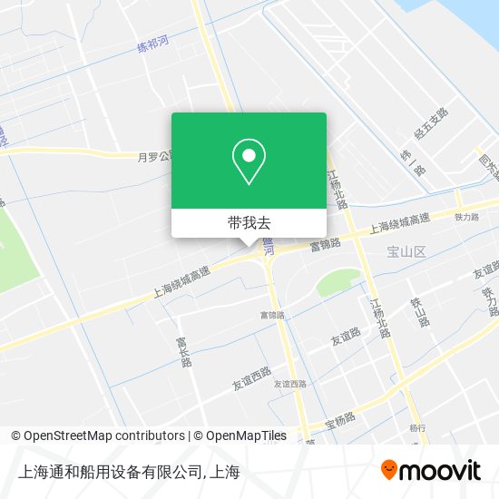 上海通和船用设备有限公司地图