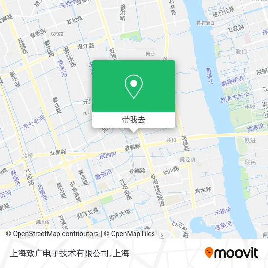 上海致广电子技术有限公司地图
