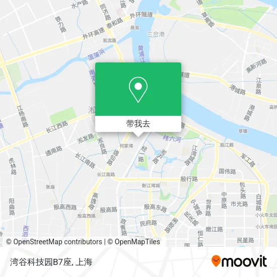 湾谷科技园B7座地图