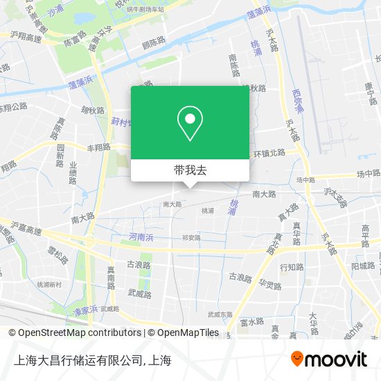 上海大昌行储运有限公司地图