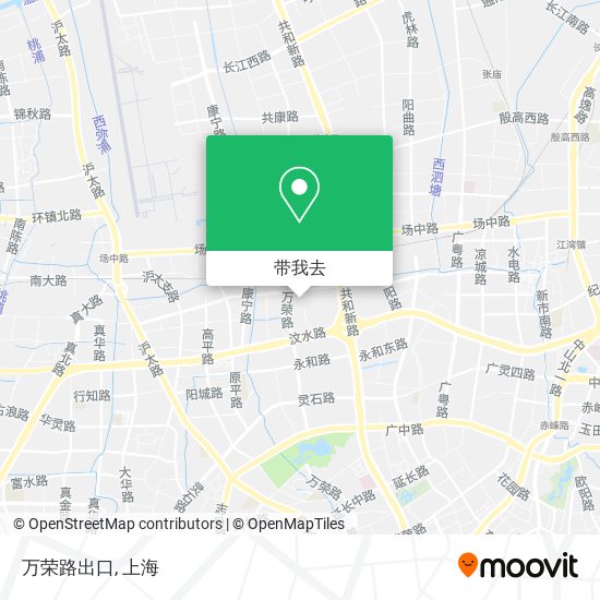 万荣路出口地图