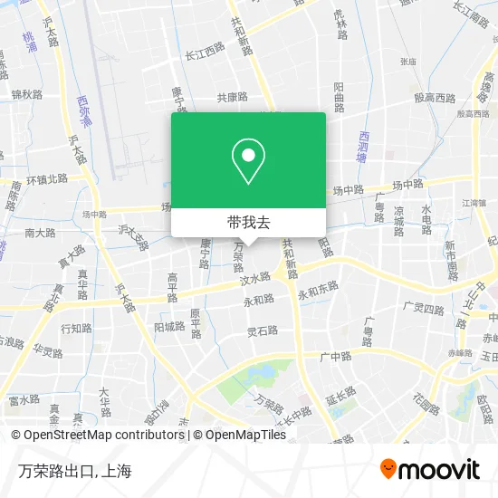 万荣路出口地图