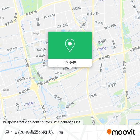星巴克(2049翡翠公园店)地图