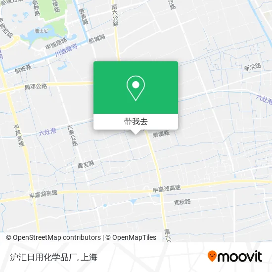 沪汇日用化学品厂地图