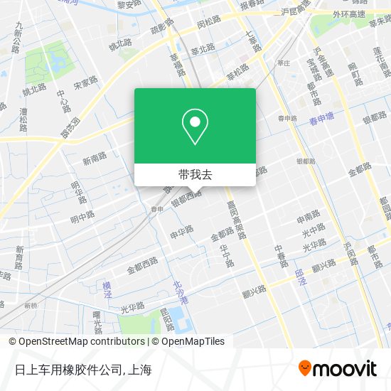 日上车用橡胶件公司地图