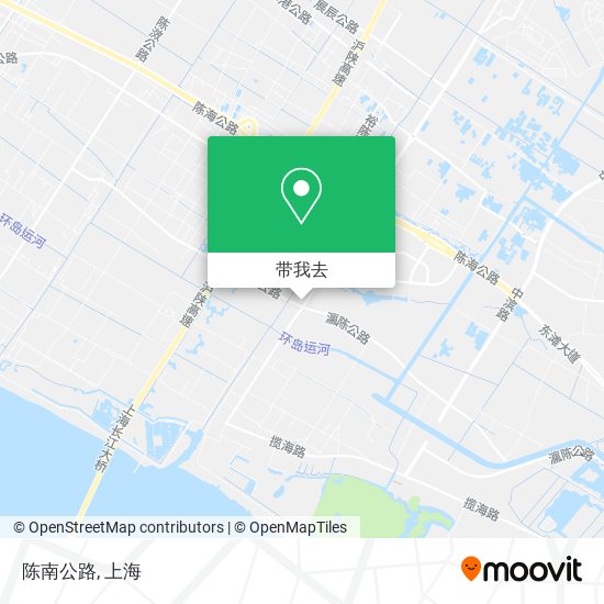 陈南公路地图