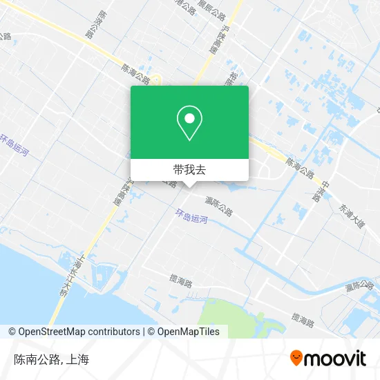 陈南公路地图